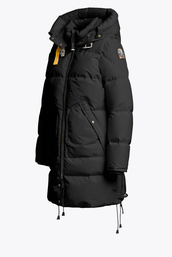 Parajumpers LONG BEAR - HOODED PARKA BLACK 26WMPWJKMA33P510541