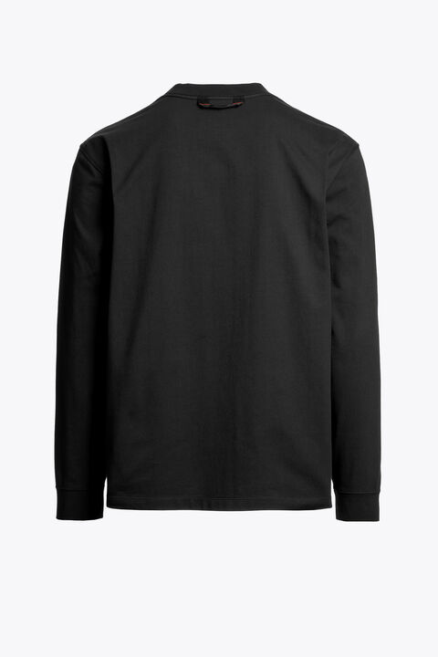 Parajumpers ROYAL - LANGARM-T-SHIRT BLACK 26WMPMTSJC03P150541