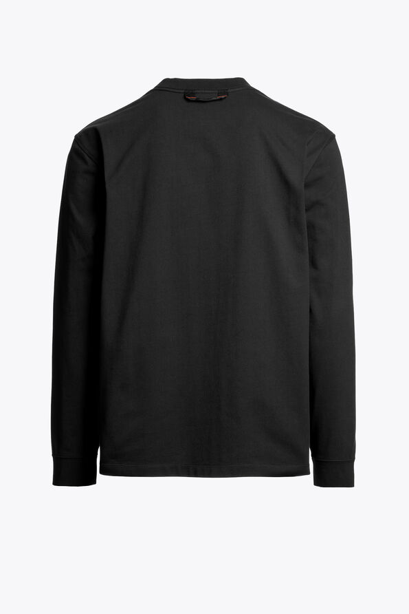 Parajumpers ROYAL - LONG SLEEVE T-SHIRT BLACK 26WMPMTSJC03P150541