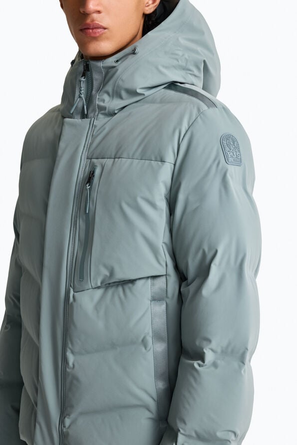Parajumpers TAIGA - HOODED JACKET BLACK 26WMPMJKSS01P410541