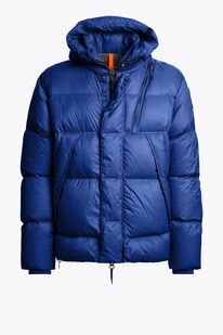 CLOUD HOODED DOWN JACKET Short Puffers in COSMIC BLUE Parajumpers®