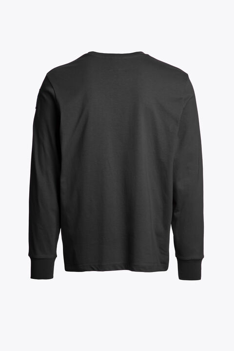 Parajumpers KIP - LONG SLEEVE T-SHIRT BLACK 26WMPMTSER28P170541