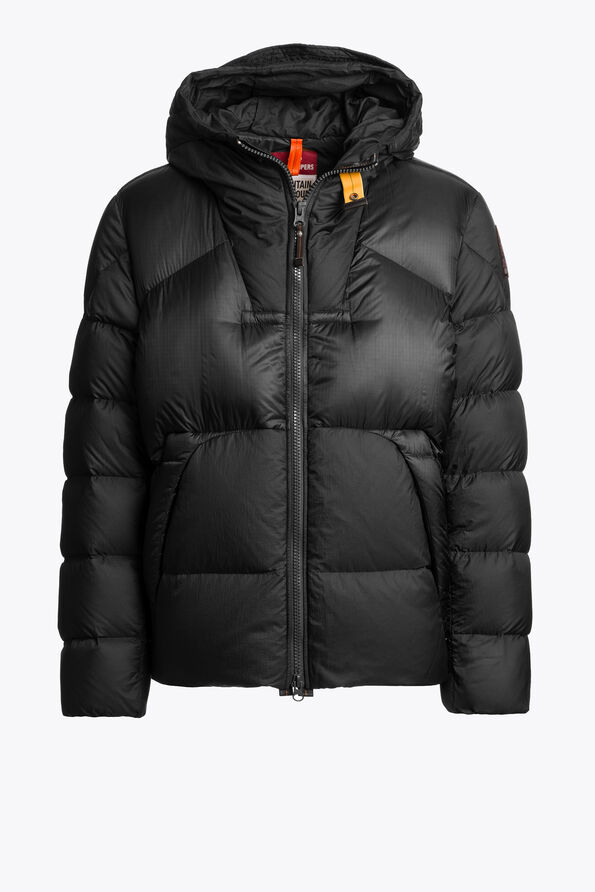 Parajumpers NOTIGI - HOODED DOWN JACKET BLACK 26WMPMPUMU02P320541