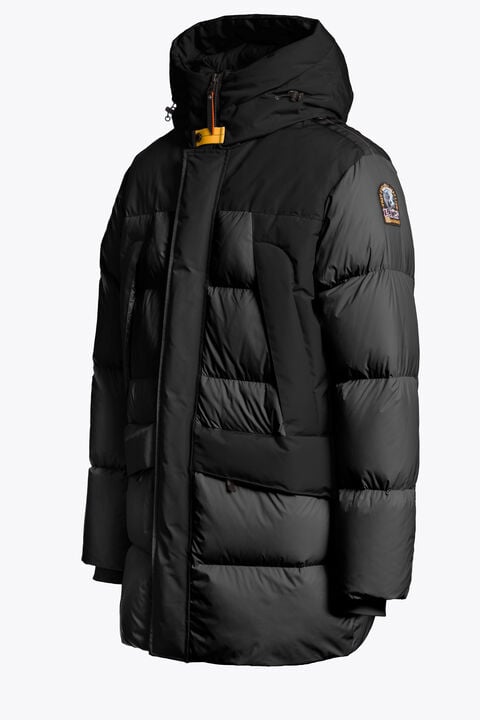 Parajumpers SHEDIR - HOODED PARKA BLACK 26WMPMPUEN04P060541