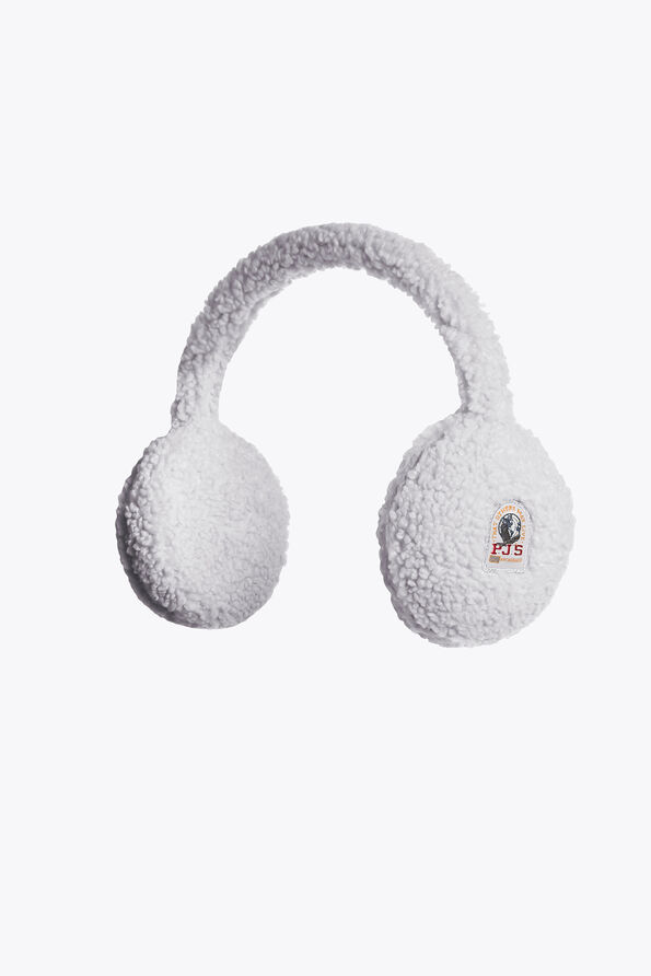 Parajumpers POWER - CURLY FLEECE EARMUFFS PEARL GREY 25WMPAHBHA40PAN0118