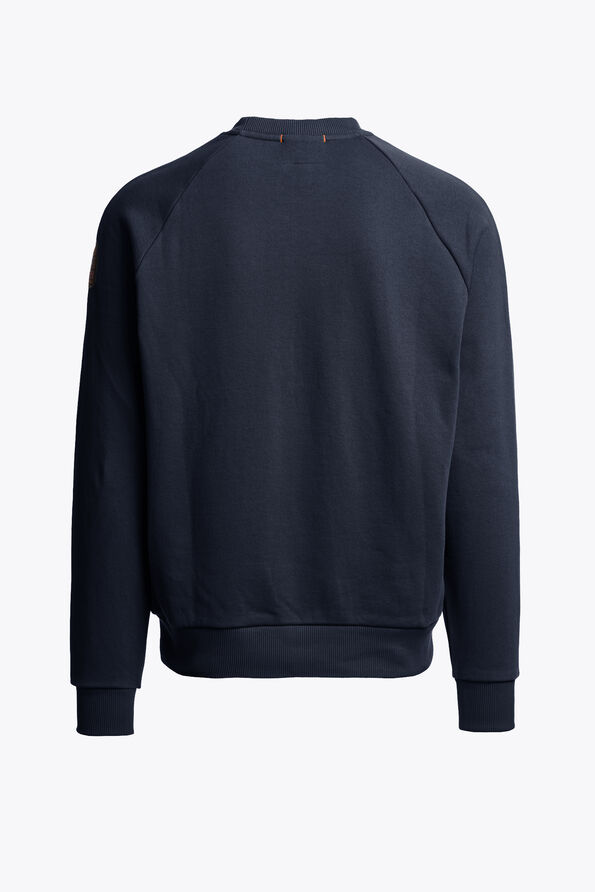Parajumpers KEOTA - SWEATSHIRT COL ROND BLUE NAVY 26WMPMFLFJ01P190316