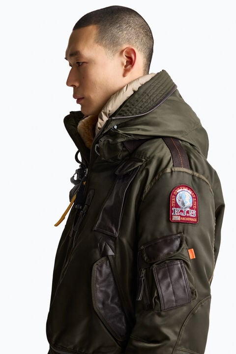 Parajumpers GOBI 20TH - DOWN BOMBER BLACK 26WMPMJKBV01P020541