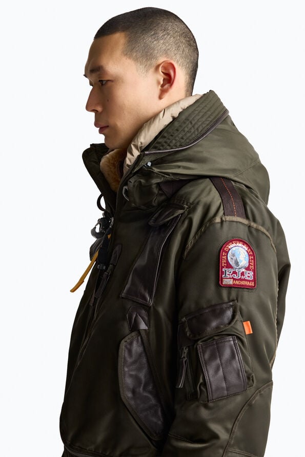 Parajumpers GOBI 20TH - DOWN BOMBER BLACK 26WMPMJKBV01P020541