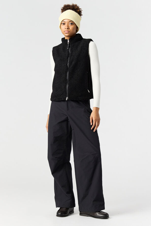 Parajumpers VENUS - FULL-ZIP VEST BLACK 25WMPWFLPF34PC10541