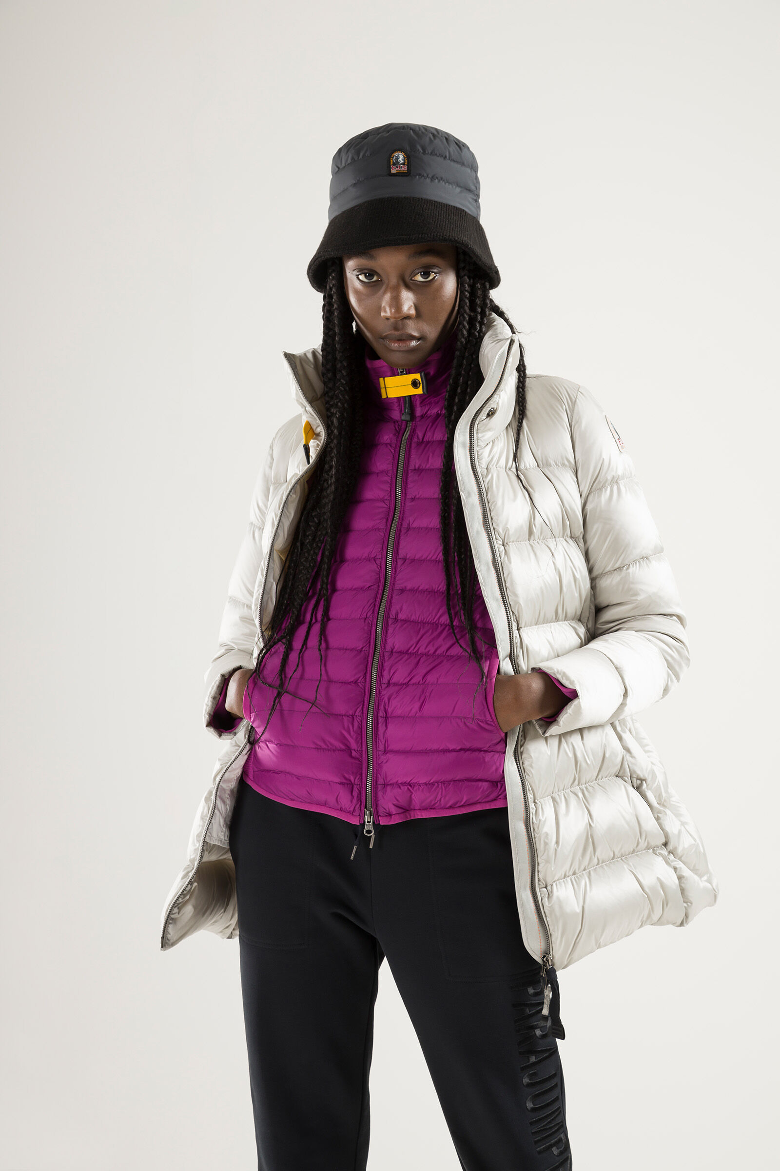 ALINE Puffers in CAPPUCCINO for Women 