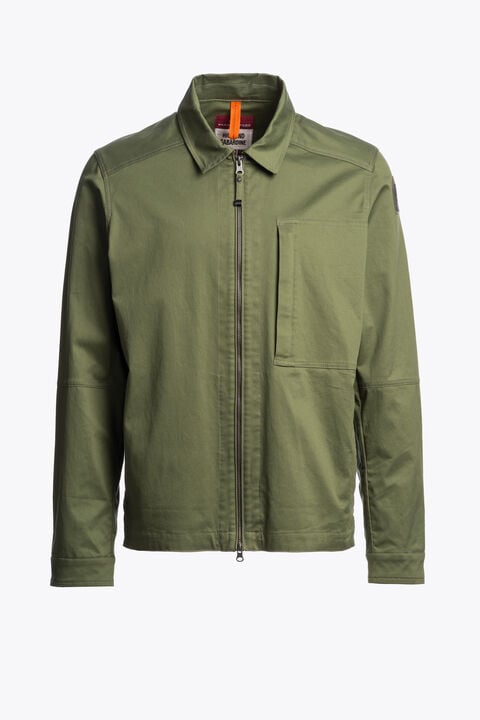 Parajumpers ARABBA - OVERSHIRT LICHEN KHAKI 26SMPMOSHI02P180284