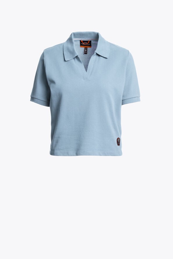 Parajumpers GINAN - POLO SHIRT BLUE HEAVEN 26SMPWPORQ33P650786