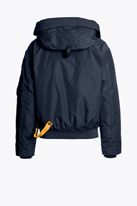 Parajumpers GOBI - HOODED BOMBER BLUE NAVY 25WMPWJKMA31P660316