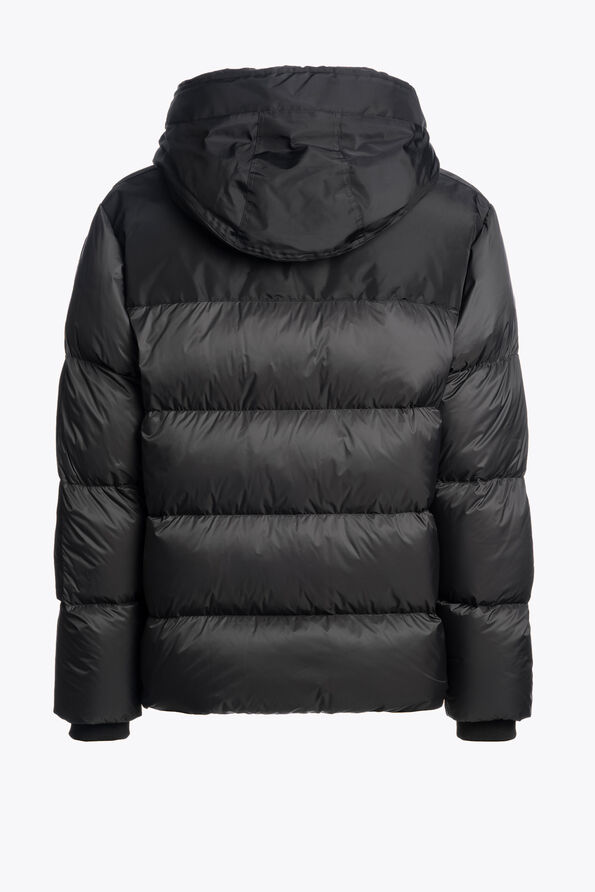 Parajumpers TYRIK - HOODED JACKET BLACK 25WMPMPUEN02P180541