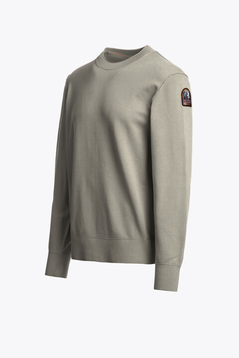 Parajumpers BASIC BRAW - CREWNECK SWEATER NOWHERE 26WMPMKNKC04P140225