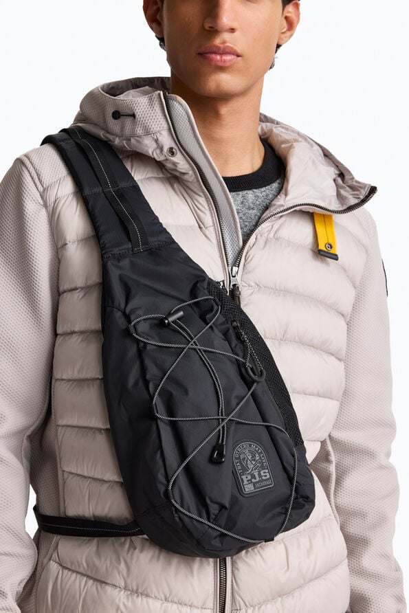 Parajumpers KEMP - CROSSBODY BAG BLACK SPEMPABABA020000541