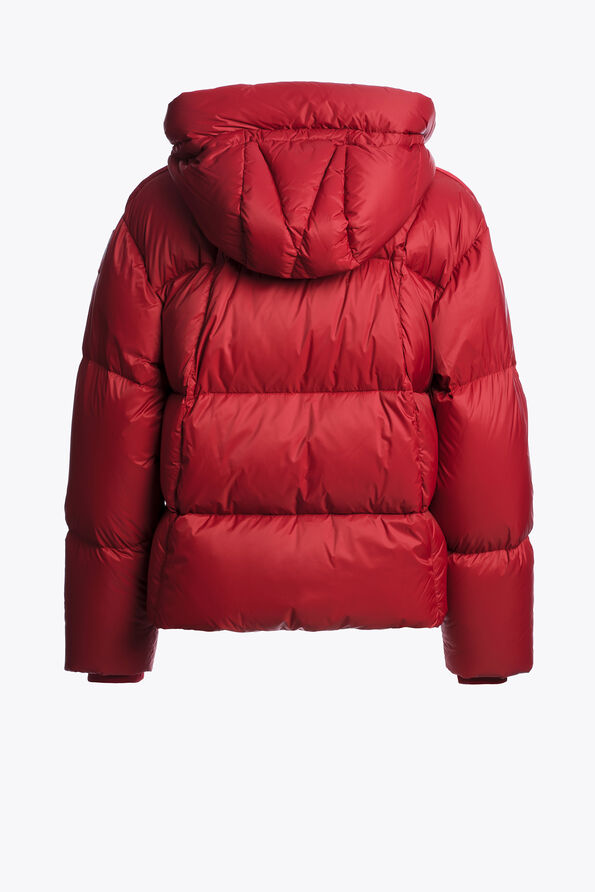 Parajumpers VANIA - SHORT PUFFER RIO RED 25WMPWPUPP31P740310