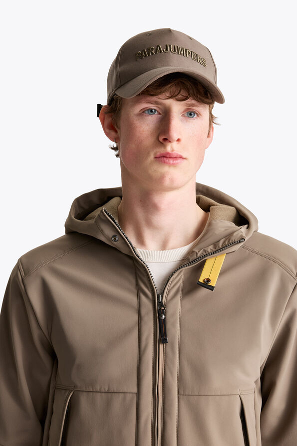 Parajumpers ABNER - WINDBREAKER JACKET SLATE MUD 26WMPMJKEE01P120128
