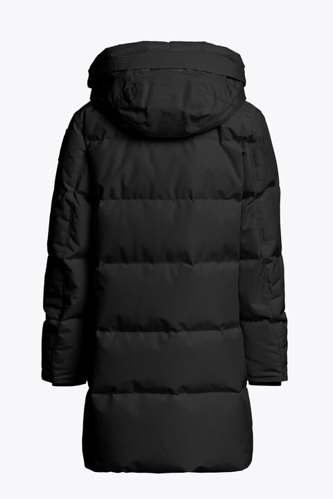 Parajumpers LONG BEAR - HOODED PARKA BLACK 26WMPGJKMA83PGA0541