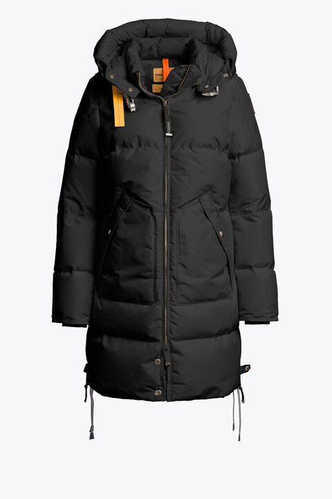 Parajumpers LONG BEAR - HOODED PARKA BLACK 26WMPWJKMA33P510541