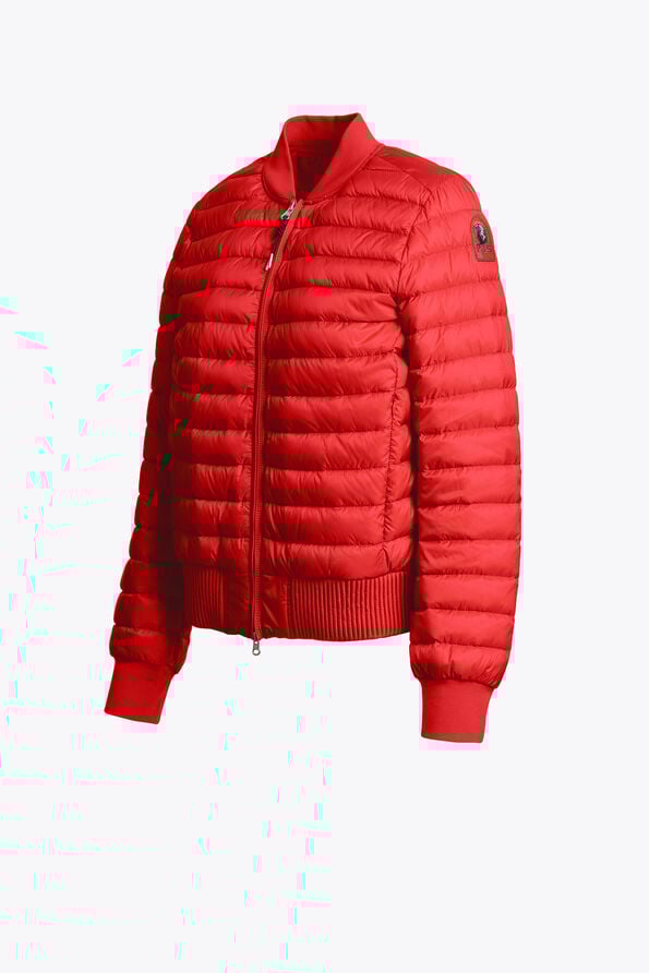 Parajumpers LEILA - SHORT DOWN JACKET CHERRY RED 26SMPWPUSL34P530288