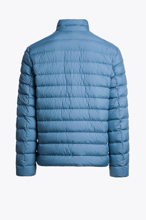Parajumpers UGO - SHORT DOWN JACKET SKY STEEL 26WMPMPUSL04P090138
