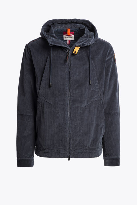 Parajumpers LIDO - CORDUROY JACKET NINE IRON 26WMPMJKCU03P260765