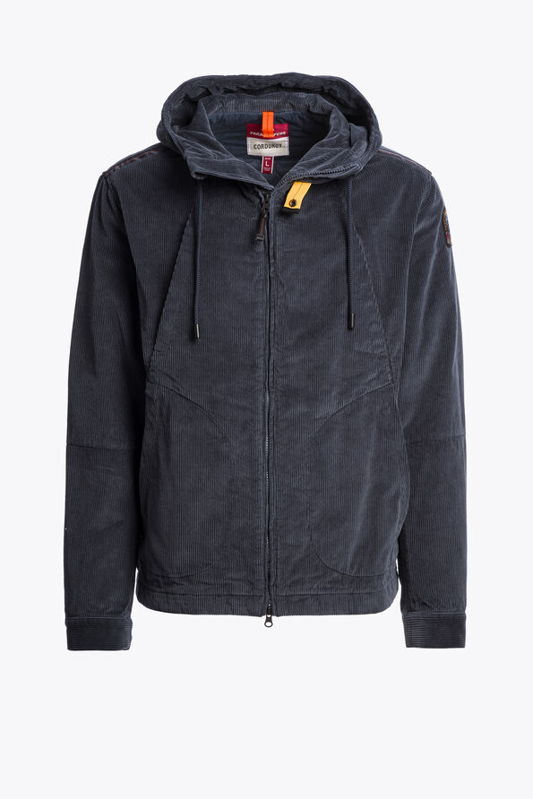 Parajumpers LIDO - CORDUROY JACKET NINE IRON 26WMPMJKCU03P260765