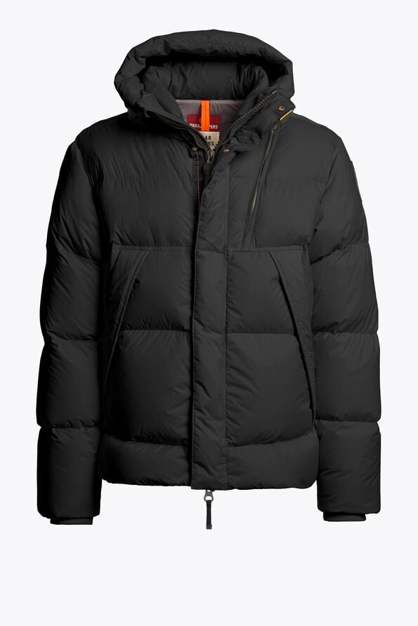 Parajumpers CLOUD - HOODED DOWN JACKET BLACK 26WMPMPUPP01P050541
