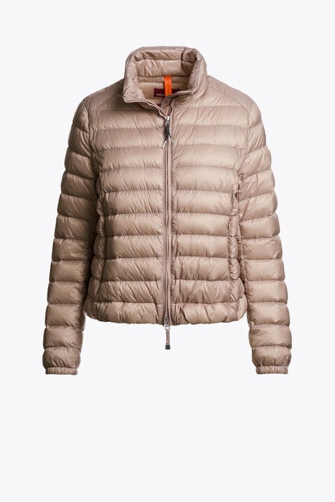 Parajumpers EMILIA - SHORT DOWN JACKET MAUVE GREY 26WMPWPUSL30P610121