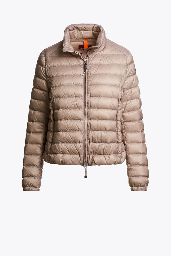 Parajumpers EMILIA - SHORT DOWN JACKET MAUVE GREY 26WMPWPUSL30P610121