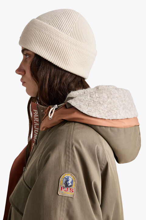 Parajumpers NARUSE - HOODED PARKA SLATE MUD - TANDORI 26WMPWJKBI32P66B070