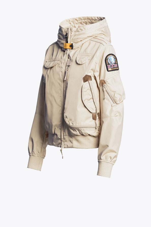 Parajumpers GOBI - BOMBERJACK MET CAPUCHON BONE 26SMPWJKMA31P500266