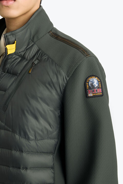 Parajumpers JAYDEN - HYBRIDE JACK GREEN GABLES 26SMPMHYWU01P050242