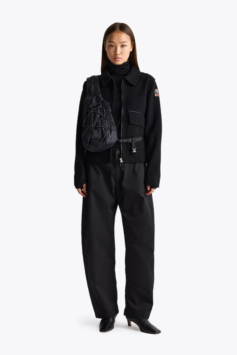 Parajumpers KEMP - CROSSBODY BAG BLACK SPEMPABABA020000541