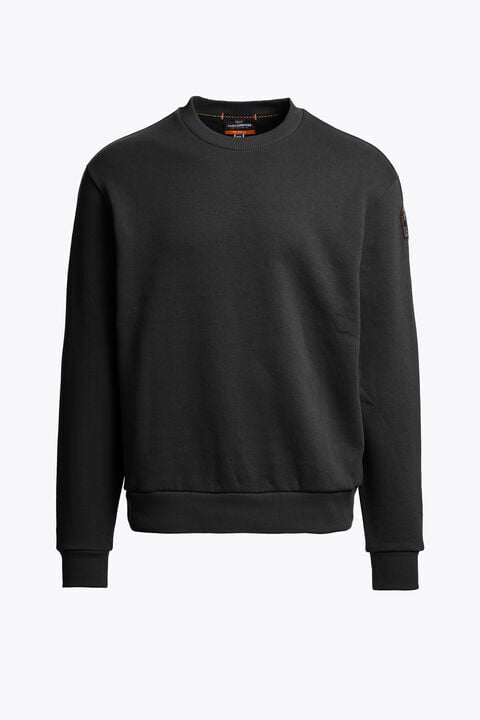 Parajumpers KEOTA - SWEATSHIRT COL ROND BLACK 26WMPMFLFJ01P190541