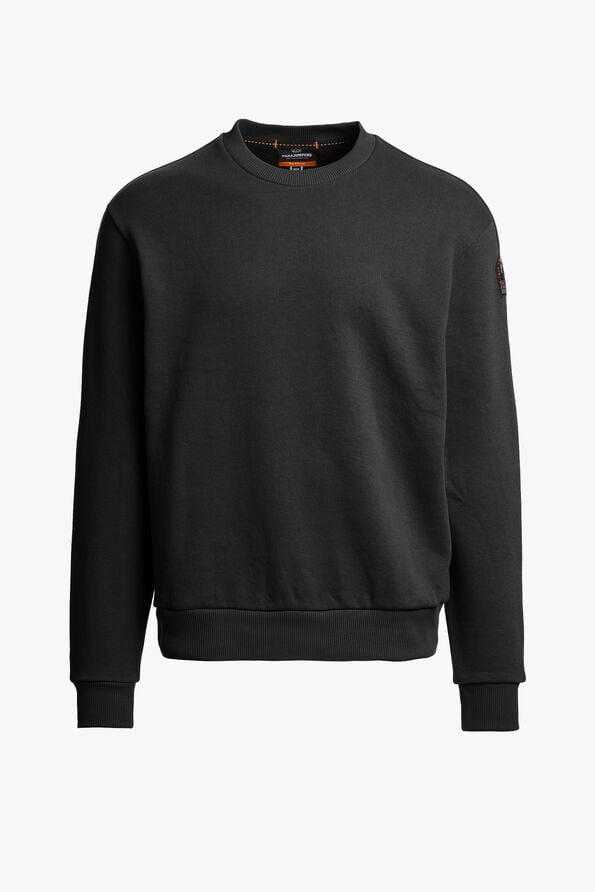 Parajumpers KEOTA - SWEATSHIRT COL ROND BLACK 26WMPMFLFJ01P190541