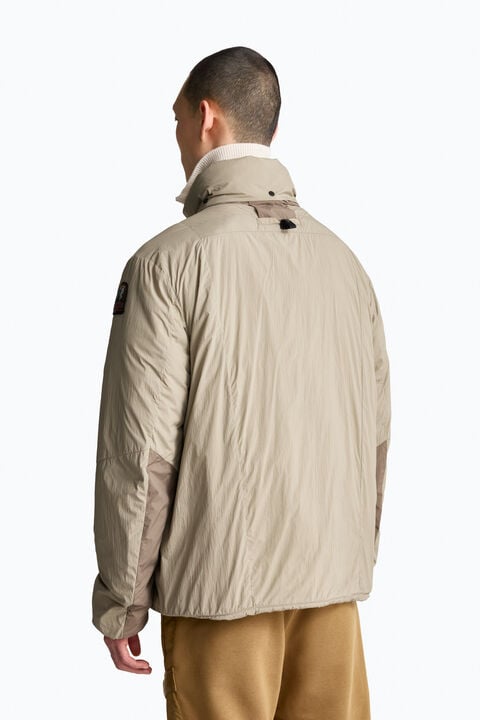 Parajumpers AOINO - SHORT JACKET MUTED KHAKI - SLATE MUD 26WMPMJKLB01P24B077