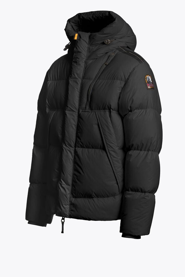 Parajumpers CLOUD - HOODED DOWN JACKET BLACK 26WMPMPUPP01P050541