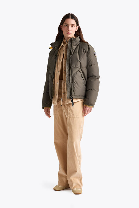 Parajumpers MALLERY - SHORT JACKET WARM IVORY 26WMPWJKMA36P510132