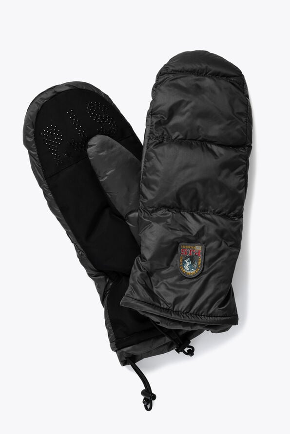 Parajumpers JOLLEY - PADDED MITTENS BLACK 26WMPAGLGL35PAM0541