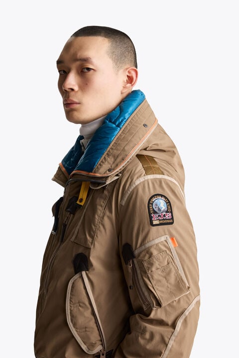 Parajumpers GOBI LIGHT - BLOUSON &Agrave; CAPUCHE BLACK 26WMPMJKMG01P030541