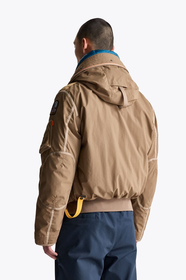 Parajumpers GOBI LIGHT - BLOUSON &Agrave; CAPUCHE BLACK 26WMPMJKMG01P030541