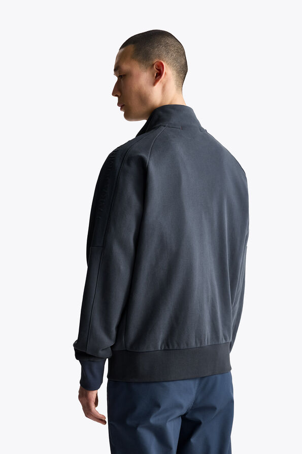 Parajumpers OTGON - FULL-ZIP SWEATSHIRT MID GREY 26WMPMFLTZ05P480137