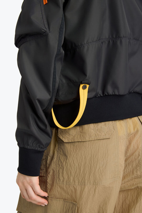 Parajumpers GOBI - BOMBERJACK MET CAPUCHON OFF-BLACK 26SMPWJKMA31P500600