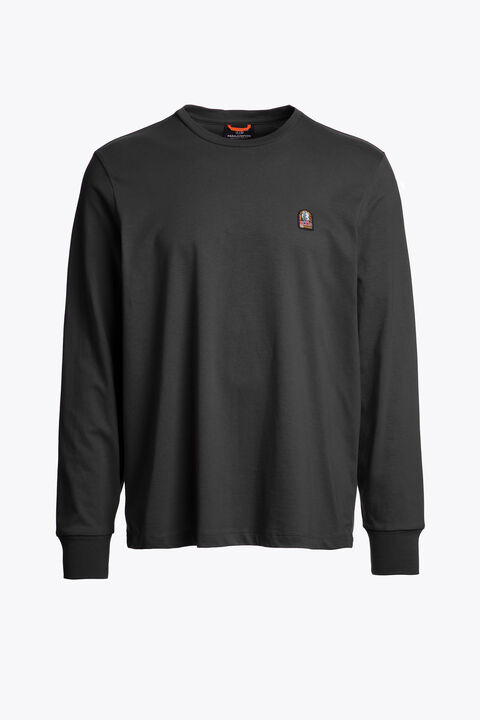 Parajumpers KIP - LONG SLEEVE T-SHIRT BLACK 26WMPMTSER28P170541
