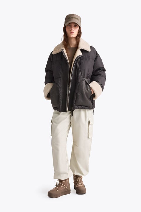 Parajumpers CHYNA - SHORT PUFFER IVORY 26WMPWJKHN31P550531