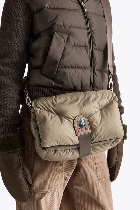 Parajumpers KELLIE - BAGUETTE BAG SLATE MUD 26WMPABABA34PAM0128
