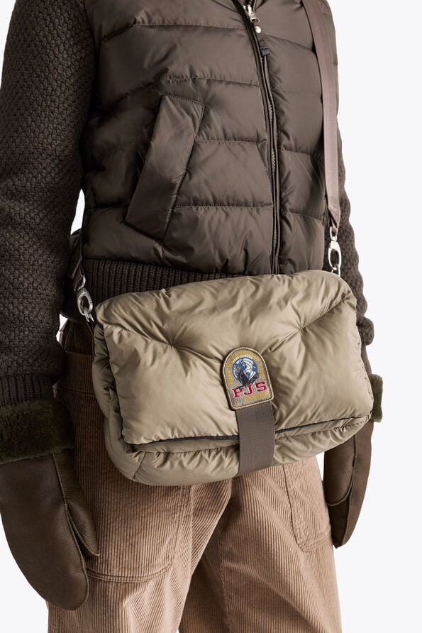 Parajumpers KELLIE - BAGUETTE BAG SLATE MUD 26WMPABABA34PAM0128