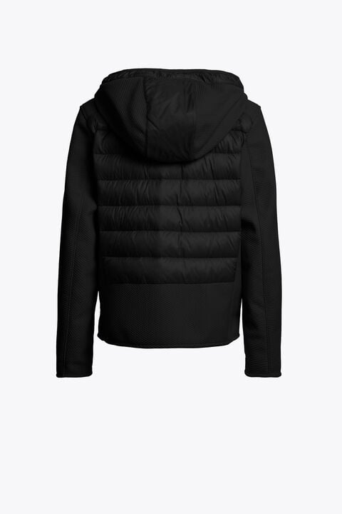 Parajumpers NOLAN - HYBRID JACKET BLACK 26WMPBHYWU62PBF0541